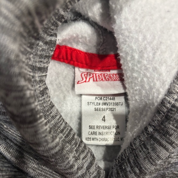 Toddler Boy Spiderman Hoodie **Bundle & Save** - Picture 3 of 3